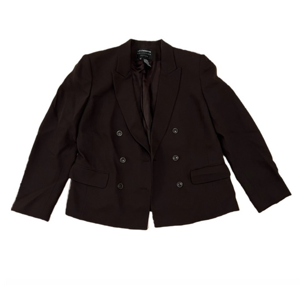 Vintage Liz Claiborne Blazer, Size 12 Petite, Brown